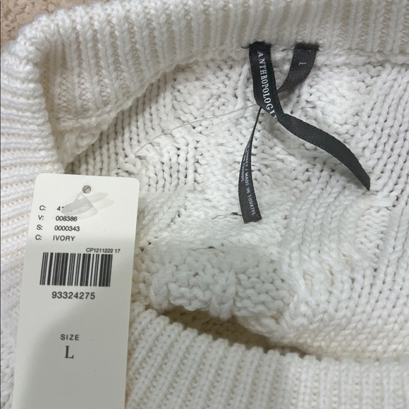 Anthropologie Delphine sweater twofer minidress size large - Picture 7 of 8